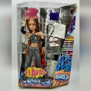 2003 FLAVAS HappyD Hip Hop Fashion Doll W/ Accessories NEW In Box Vintage C1960